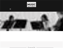 Tablet Screenshot of musicmission.org